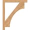 Ekena Millwork Westlake Block Smooth Bracket, Western Red Cedar, 3 1/2"W x 38"D x 46"H BKT04X38X46WTL05SWR - alternate 4
